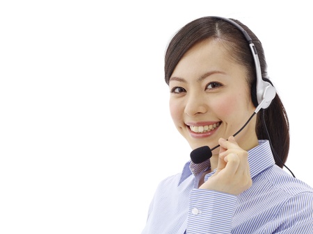 female customer serviceの写真素材