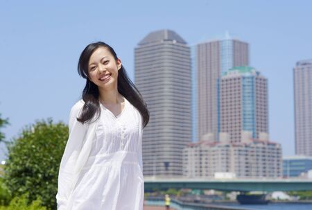 japanese womanの写真素材