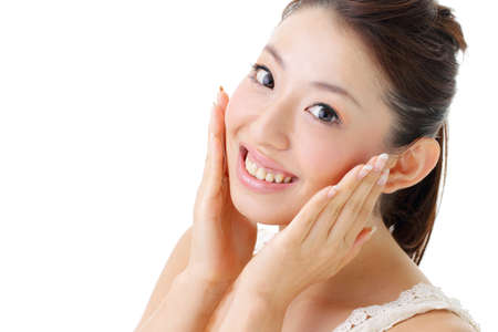 Asian beautiful Girlの写真素材