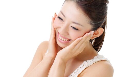 Asian beautiful Girlの写真素材