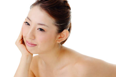 Asian beautiful Girlの写真素材