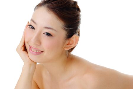 Asian beautiful Girlの写真素材