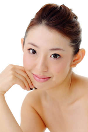 Asian beautiful Girlの写真素材