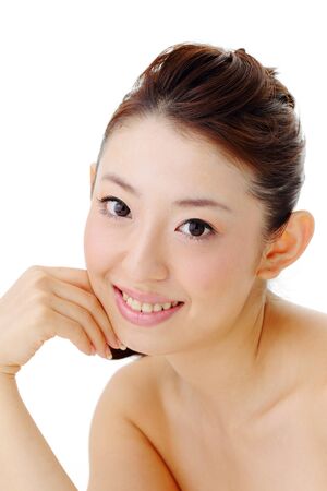 Asian beautiful Girlの写真素材