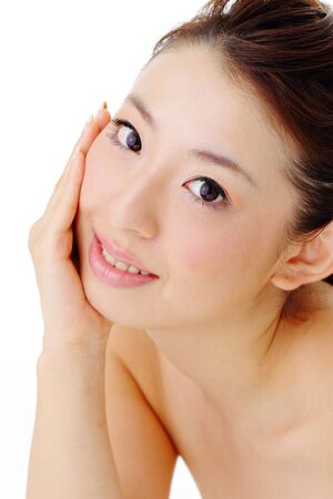 Asian beautiful Girlの写真素材