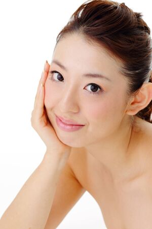 Asian beautiful Girlの写真素材