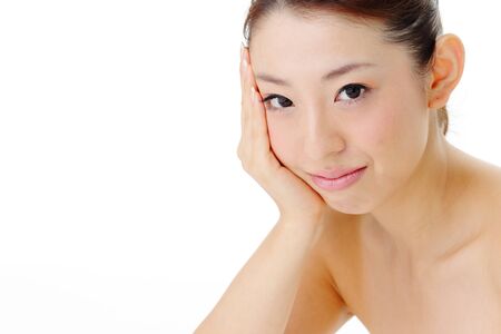 Asian beautiful Girlの写真素材