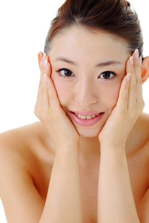 Asian beautiful Girlの写真素材