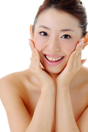 Asian beautiful Girlの写真素材