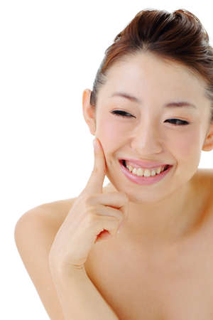 Asian beautiful Girlの写真素材