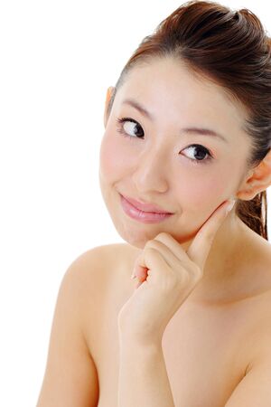 Asian beautiful Girlの写真素材