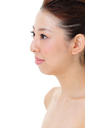 Asian beautiful Girlの写真素材