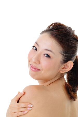 Asian beautiful Girlの写真素材