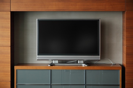Flat screen televisionの写真素材