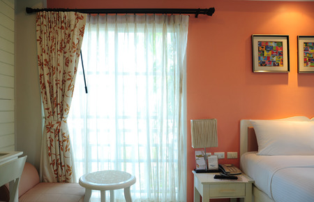 Interior of one bedroom apartmentのeditorial素材