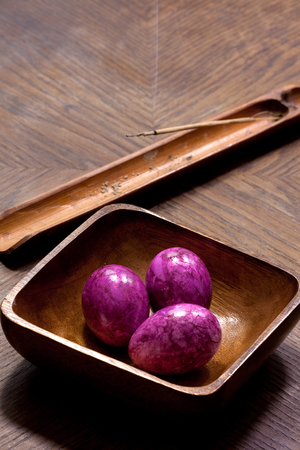 Funny eggsの写真素材