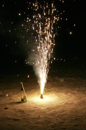 Colorful fireworks