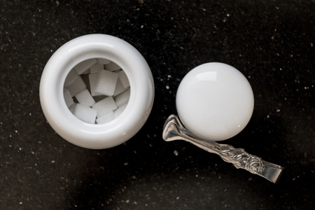White sugar cubeの写真素材