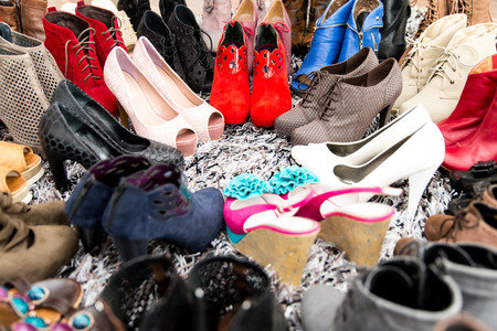Women's Shoes Collectionの写真素材
