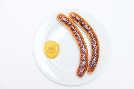 Fried sausageの写真素材