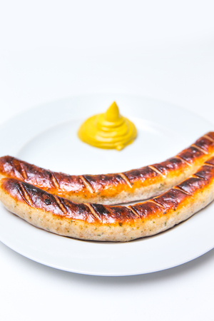 Fried sausageの写真素材