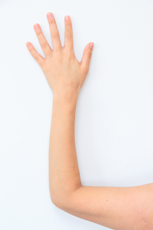 Hand skin careの写真素材