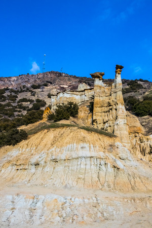 Cappadocia - Volcanik Tuffの写真素材