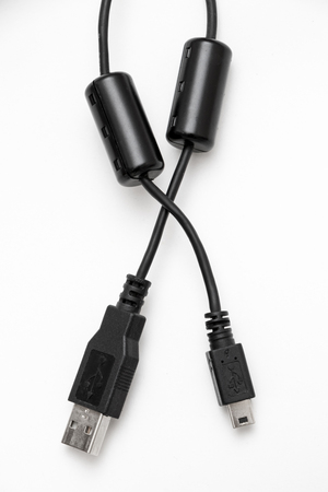 USB - Universal serial bus Type A and Mini B