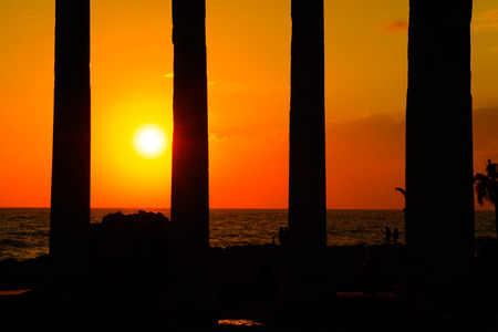 Apollon Temple Antalyaの写真素材