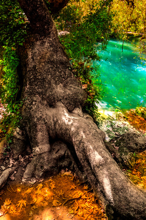 Kursunlu Waterfalls Turkeyの写真素材