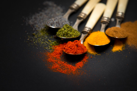 Healthy spices and herbsの写真素材