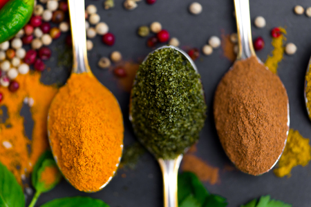 Healthy spices and herbs