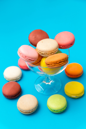 Colorful Macaroonsの写真素材