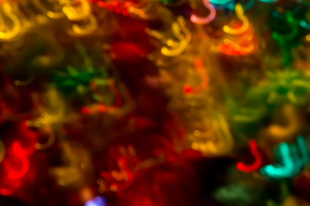 Xmas bokehの写真素材