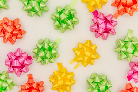 gift bowsの写真素材