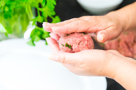 Meat Dumplingsの写真素材