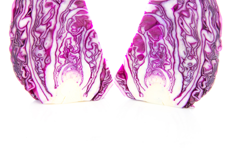 Red cabbageの写真素材