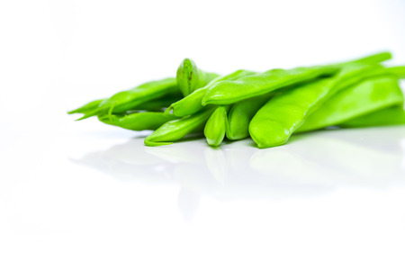 Organic string beansの写真素材