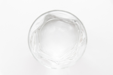 The water in the glassの写真素材
