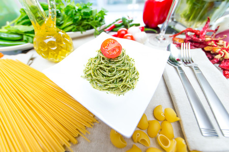 Spaghetti for allの写真素材