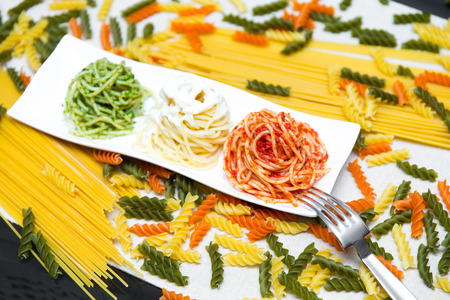 Spaghetti for allの写真素材