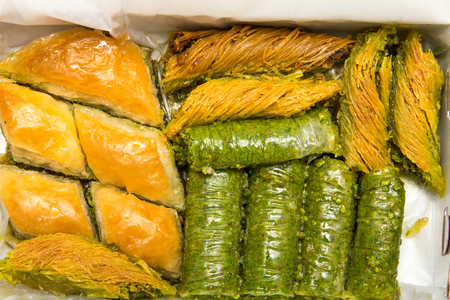 Turkish Pastriesの写真素材