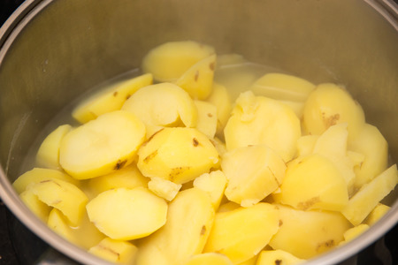 Mashed potatoesの写真素材