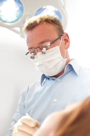 Visit to the dentistの写真素材