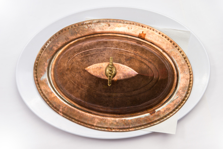 Copper bowlの写真素材