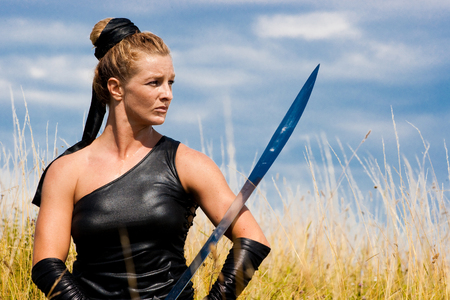 Kung Fu Girlの写真素材