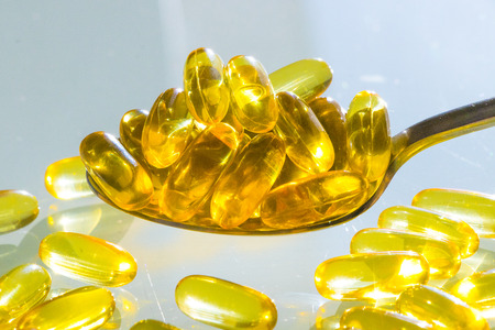 Healthy supplements with Omega 3 fish oil