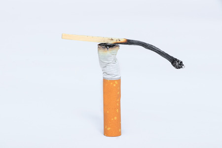 Cigarette burnsの写真素材