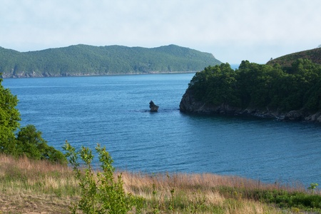 beautiful summer seascapeの写真素材