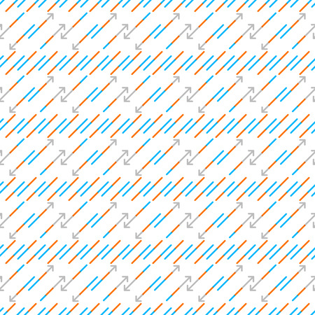Arrow pattern in blue and yellow.